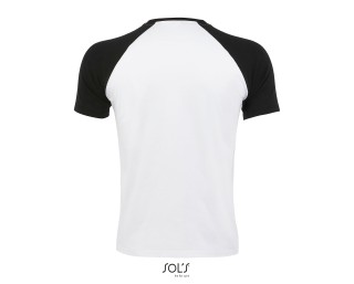 Camiseta personalizable Hombre Bicolor Manga Reglán